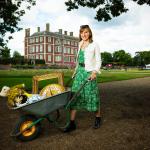 Fiona Bruce at Ham House in Richmond, London